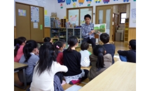 絵本読み聞かせ~亀田ひまわりクラブ~