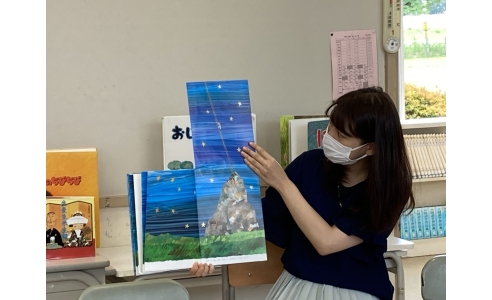【読み聞かせ・出前授業】燕市立松長小学校