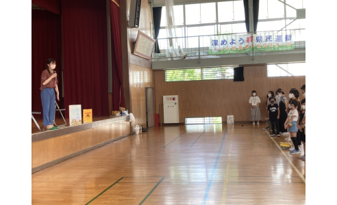 【読み聞かせ】新潟市立竹尾小学校