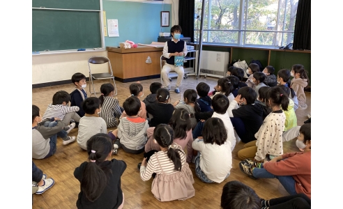 【読み聞かせ】上越市立国府小学校