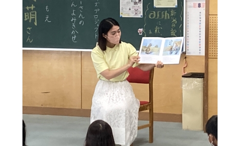 【読み聞かせ】新潟市立松野尾小学校