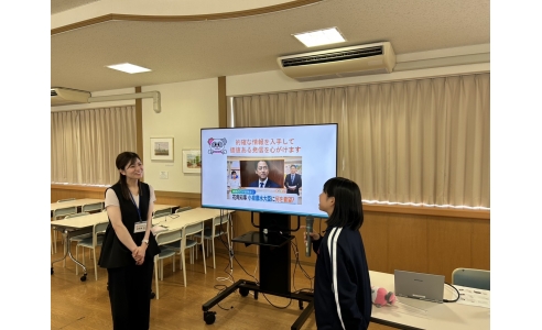 【出前授業】新潟市立東新潟中学校